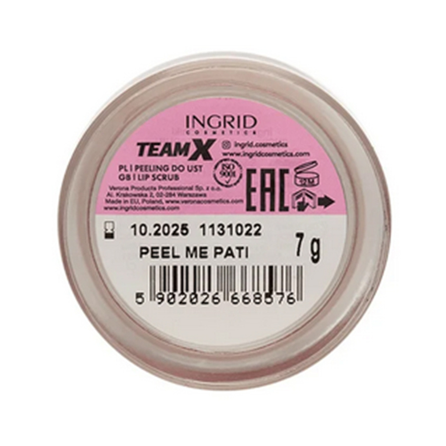 Peeling do ust regenerujący PEEL ME PATI INGRID TEAM X