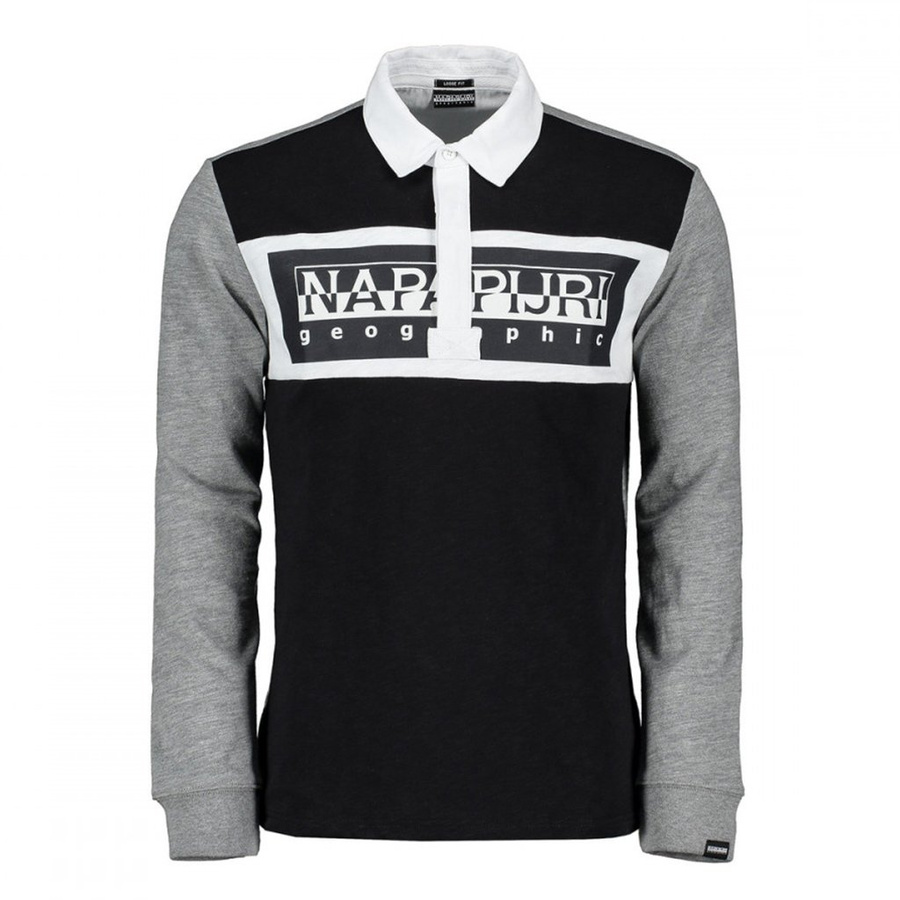 POLO NAPAPIJRI Z DŁUGIM REKAWEM EMEI N0YIEGM31