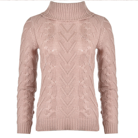 Sweter Golf GUESS Azura Q1RR10 Z2YR0 Pudrowy Róż