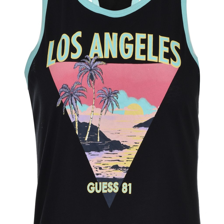 Top damski GUESS Czarny