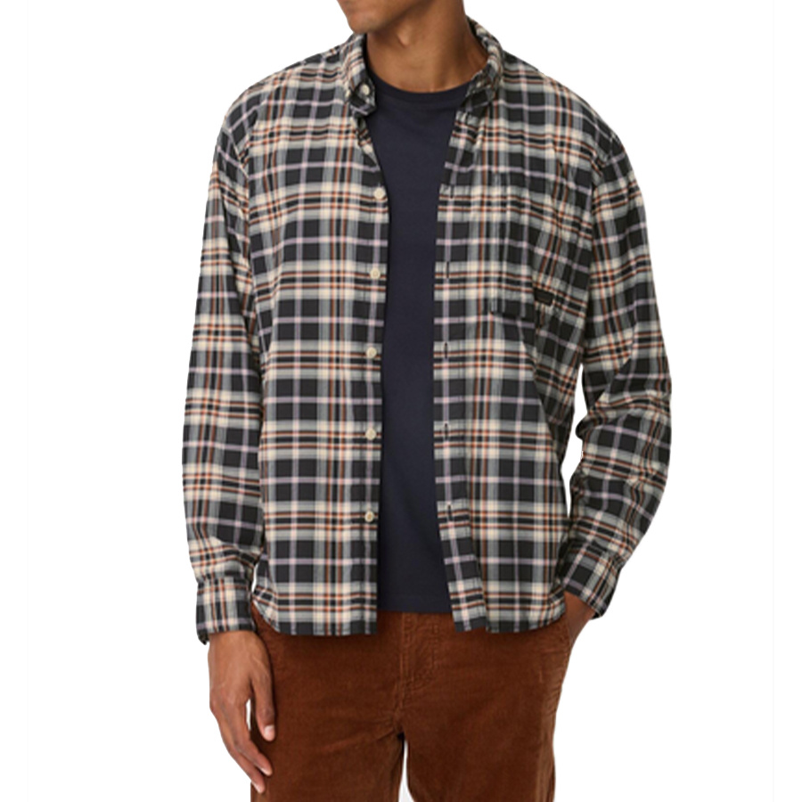 Koszula Męska CAMEL ACTIVE 409113/6S13 pomarańczowa krata