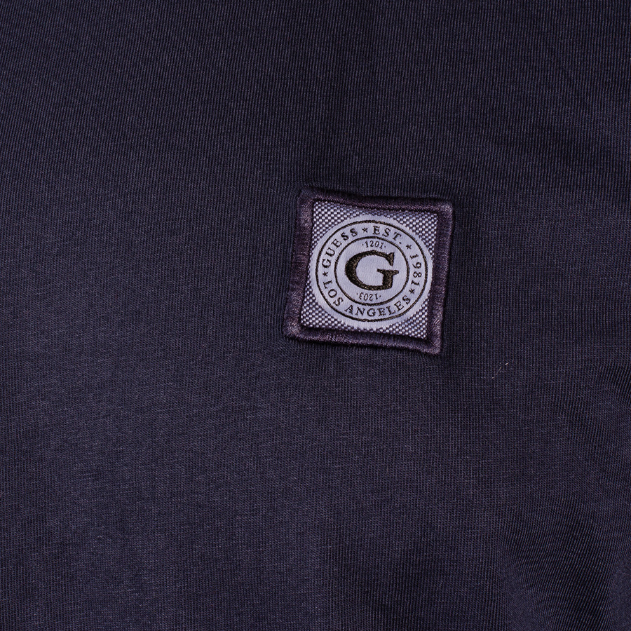 T-Shirt Męski GUESS M1YI82 K9WK1 Granatowy