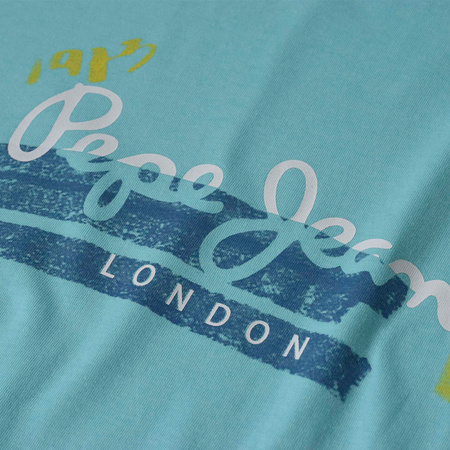 Longsleeve PEPE JEANS Flag Logo PM508273 Turkusowy