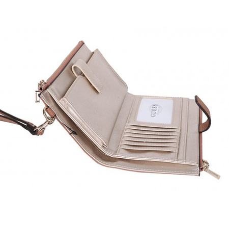 PORTFEL DAMSKI TAN UPTOWN CHIC SLG GUESS VG730157