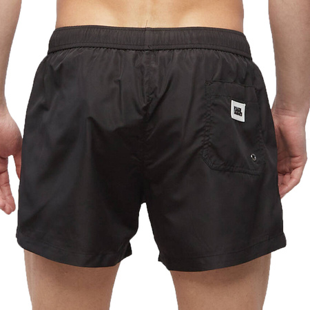 Szorty Kąpielowe KARL LAGERFELD KL22MBS08 Czarny