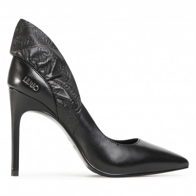 Szpilki LIU JO SF0123 P0062 Milu 7 Czarne