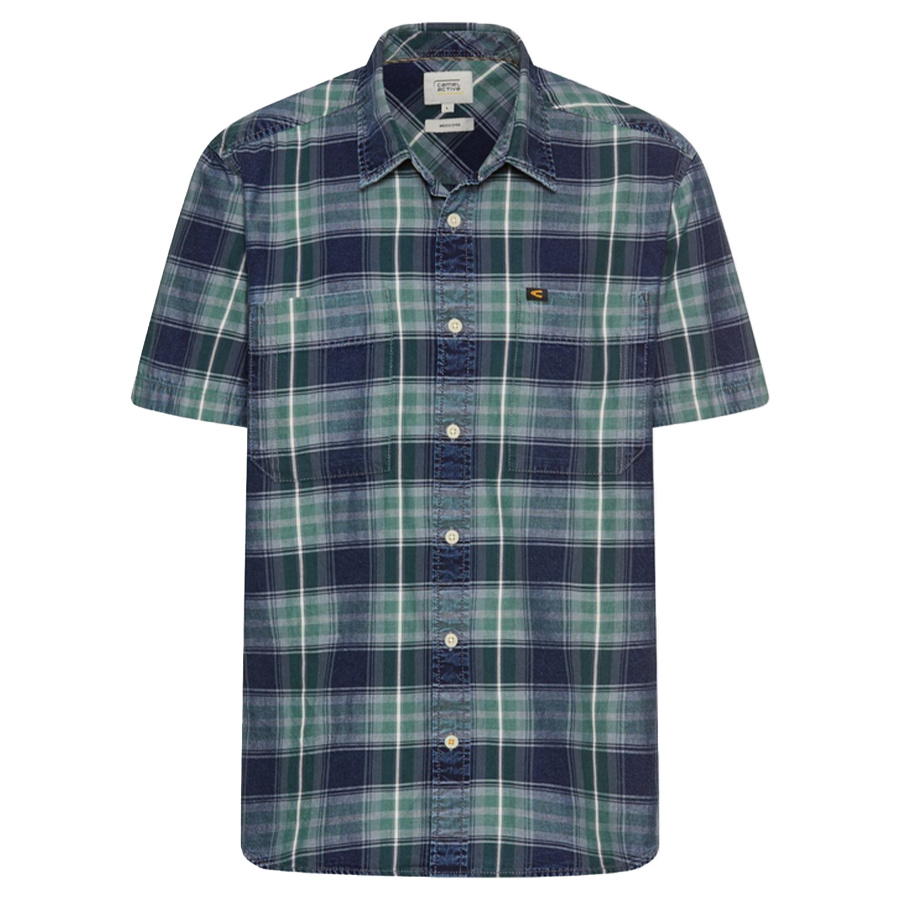 Koszula Męska CAMEL ACTIVE 409258-6S58-38 niebieska