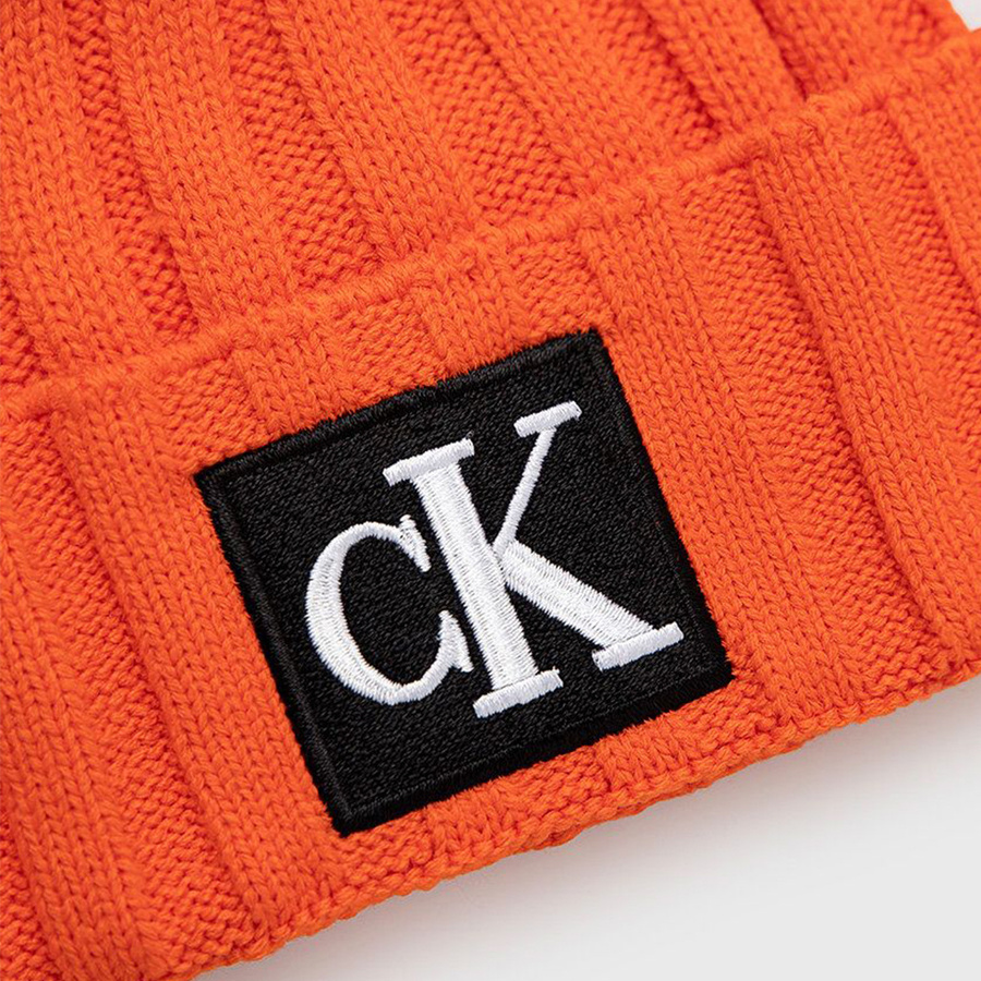 Czapka CALVIN KLEIN Monogram IU0IU00346 Orange