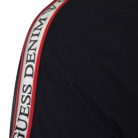 T-Shirt Męski GUESS M2RI16 K8FQ1 Czarny Regular