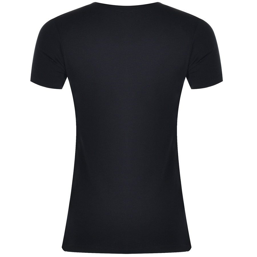 T-shirt Damski GUESS W2GI30 K9RM1 Napis Czarny