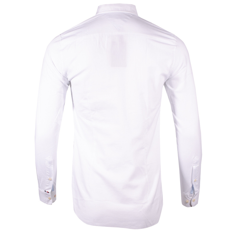 Koszula Męska TOMMY JEANS Dobby MW0MW33782 Biała