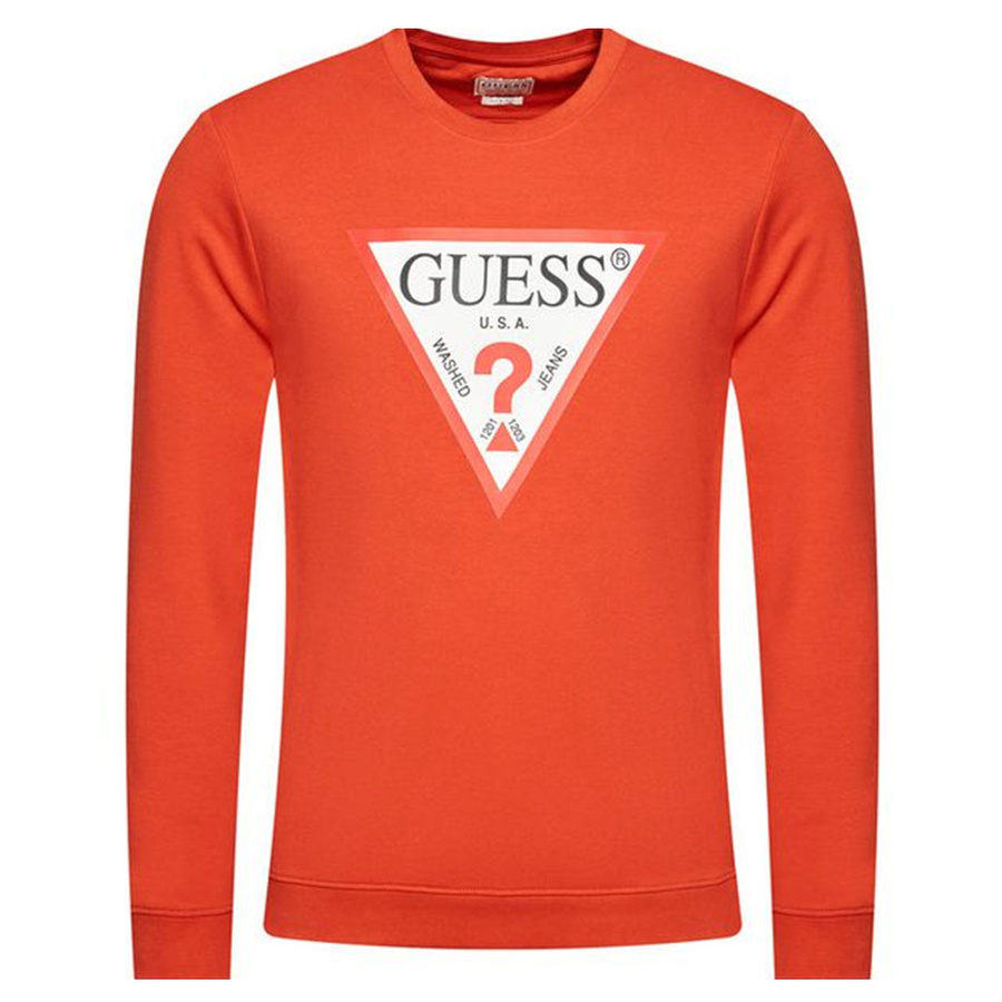 Bluza Meska GUESS M1RQ37 K6ZS1 Slim Fit Orange