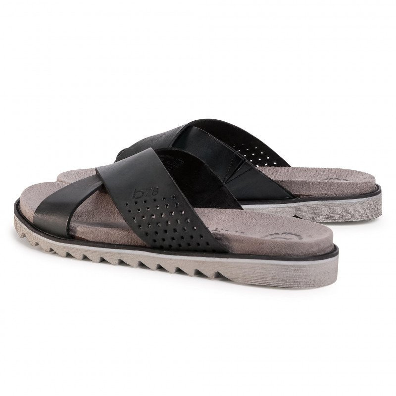 Klapki BUGATTI 311 73985 2600 1000 Czarny