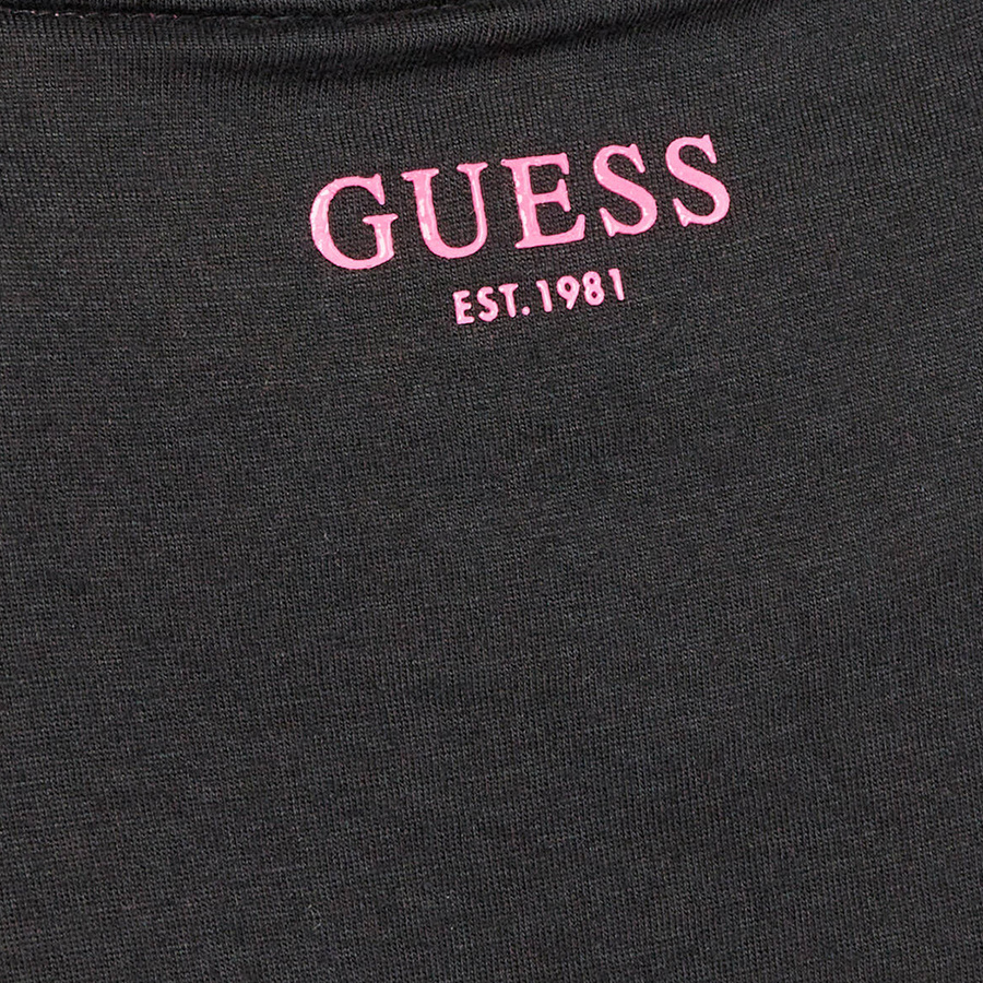 T-shirt Damski GUESS Logo W2RI14 K9RV0 Czarny