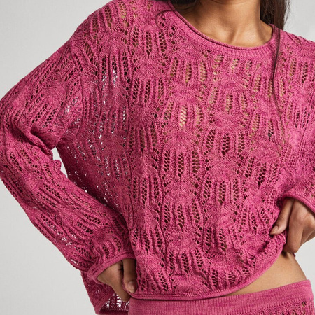 Sweter Damski PEPE JEANS Gwen PL702129 Różowy