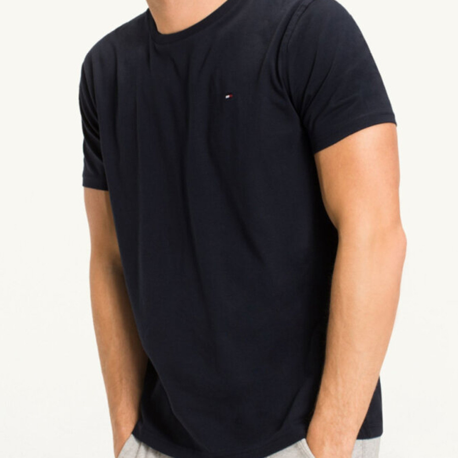 T-shirt TOMMY HILFIGER UM0UM03379 Granatowy