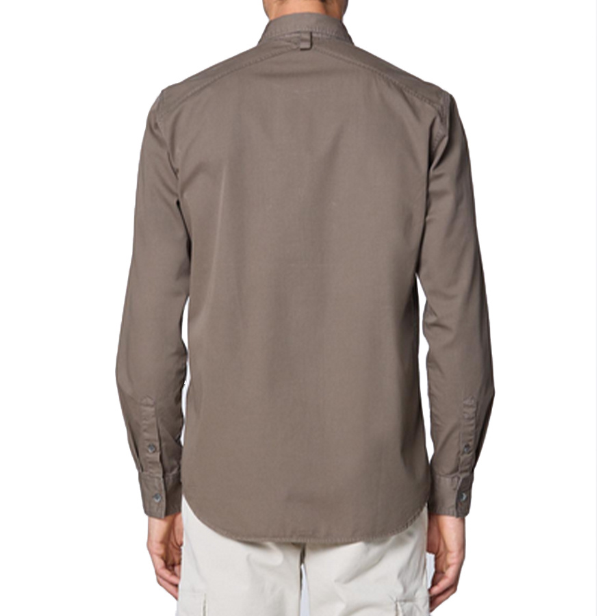 Koszula Męska Aeronautica Militare 242CA1258CT3408 KHAKI