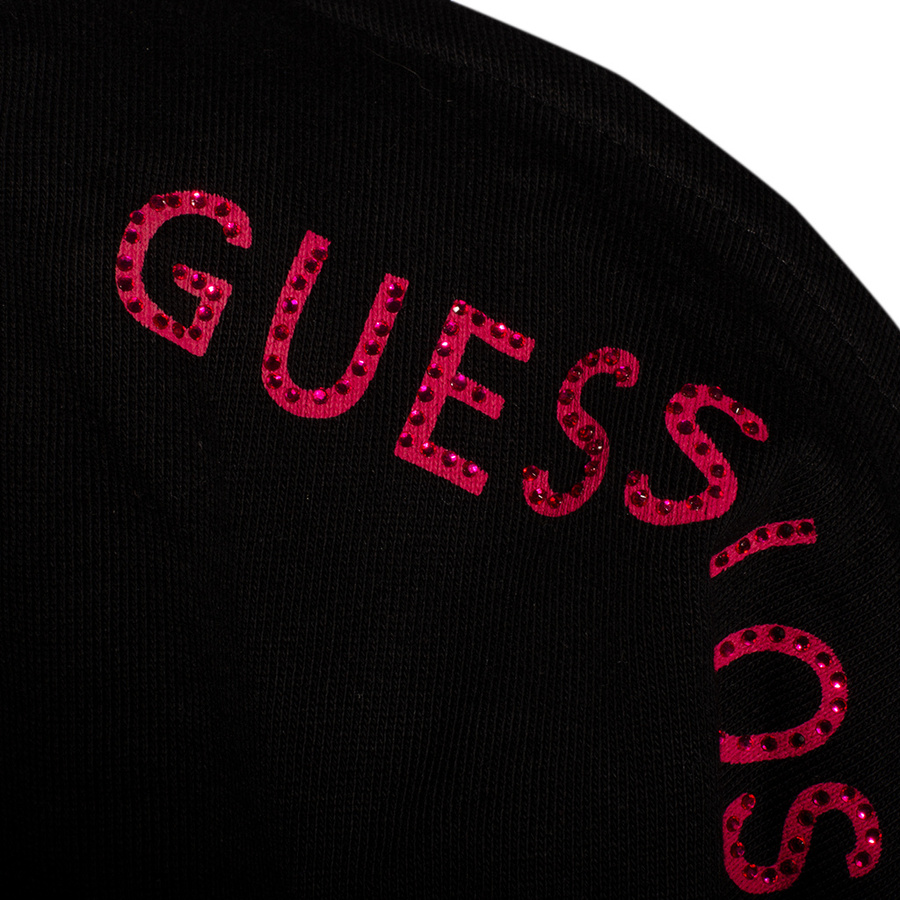 Bluza Damska GUESS Fleece W9GQ47 K8D30 Czarna