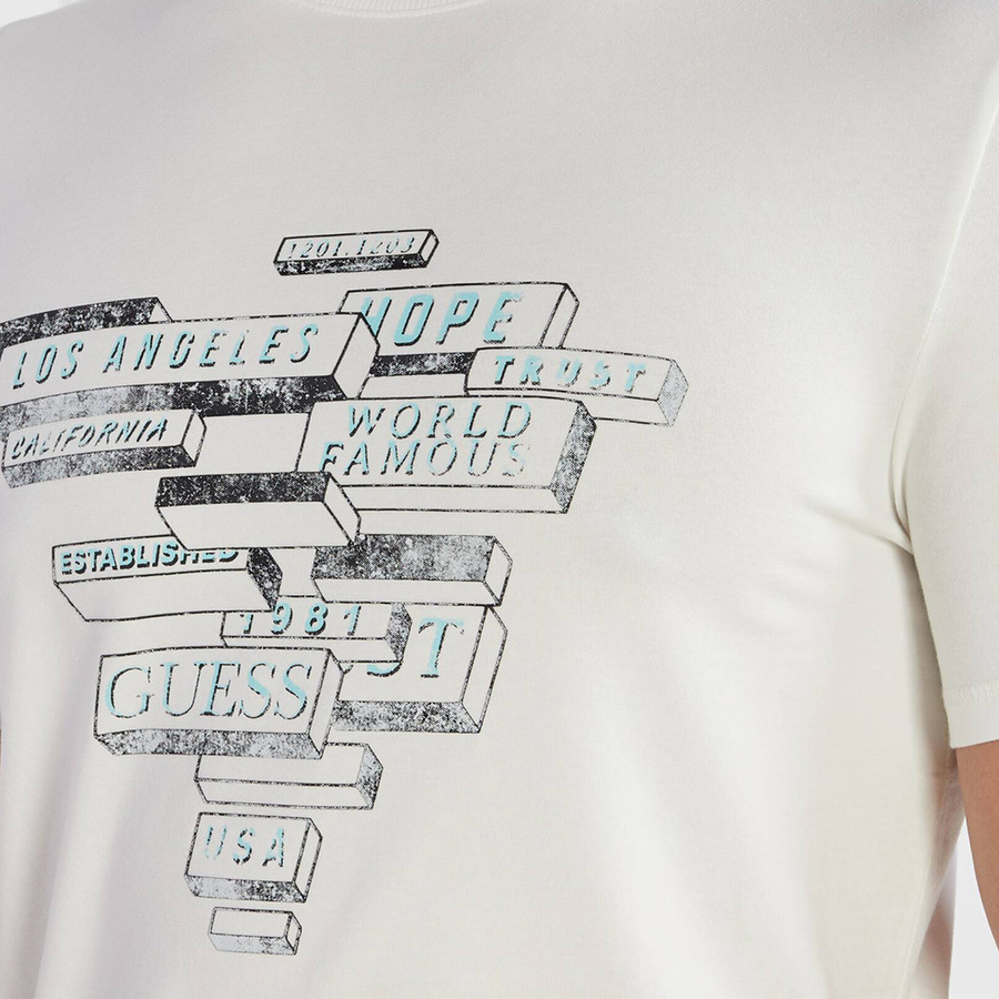 T-Shirt GUESS ABSTRACT TRIAN M3YI23 J1314