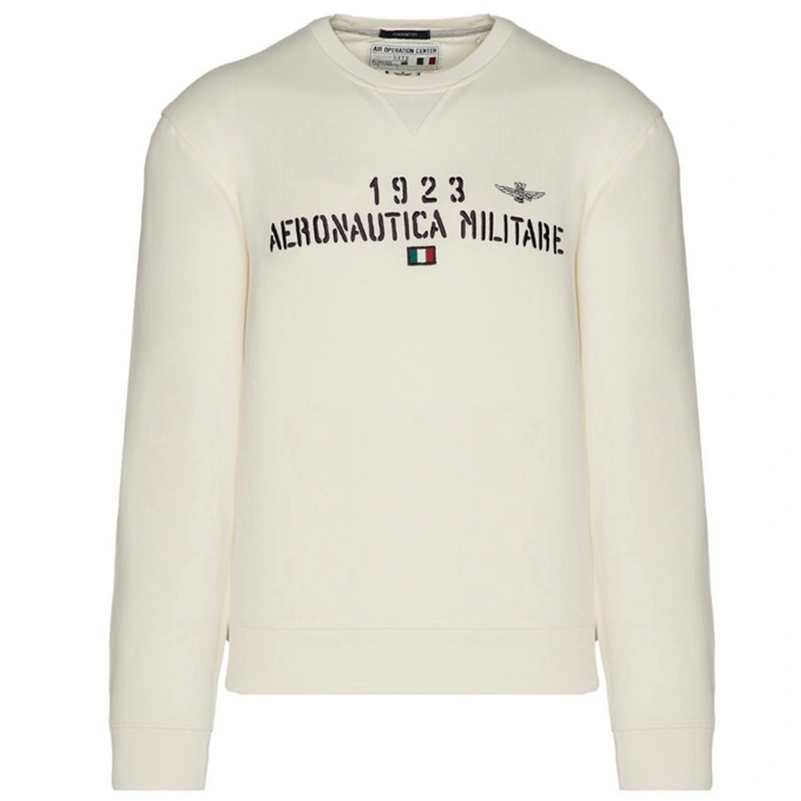 Bluza AERONAUTICA MILITARE 231FE1746F489 Kremowy