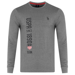 Longsleeve Męski U.S. POLO ASSN. 11C022 Szary