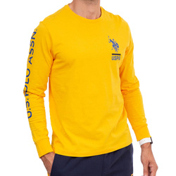 Longsleeve Męski U.S. POLO ASSN. 11C022 Żółty