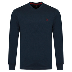 Longsleeve U.S. POLO ASSN. 11C022 98826 Granatowy