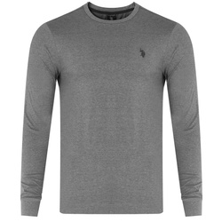 Longsleeve U.S. POLO ASSN. 11C022 98826 Szary