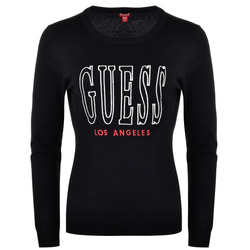 Sweter Damski GUESS Logo R1BR46 Z0613 Czarny