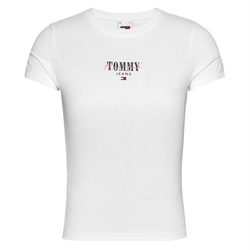 T-shirt Damski TOMMY JEANS DW0DW17839 Biały