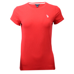 T-shirt Damski U.S. POLO ASSN. 21350806 Czerwony