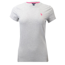 T-shirt Damski U.S. POLO ASSN. 21350806 Szary