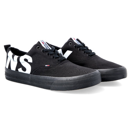BUTY TOMMY JEANS LOGO CLASSIC Black EM0EM00258