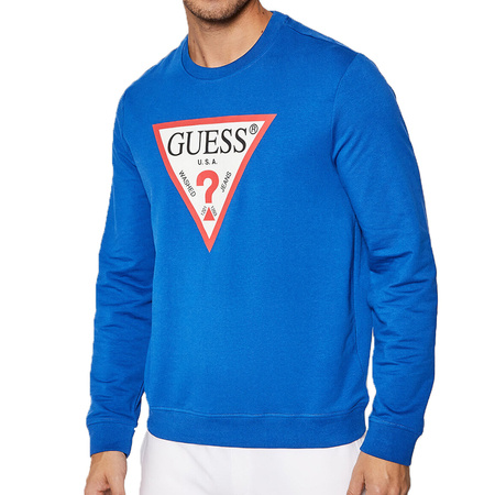 Bluza Męska GUESS Audley M1RQ37 K6ZS1 Niebieski