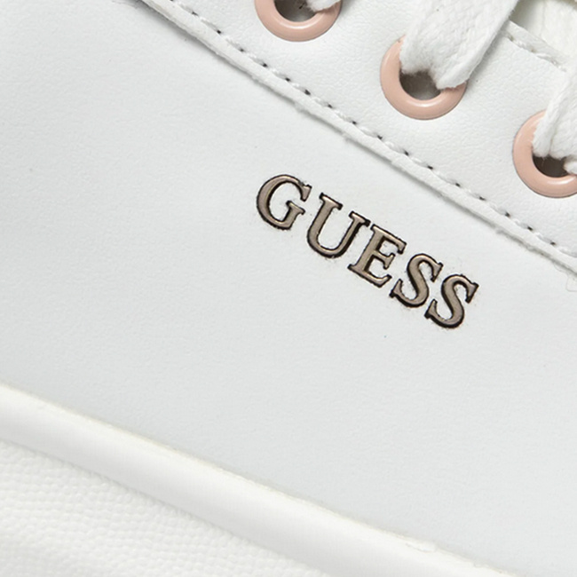 Buty Damskie GUESS Salerno FL7SAL ELE12 Białe