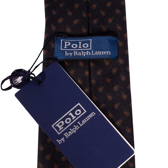 Krawat POLO RALPH LAUREN 712858977002 Czarny