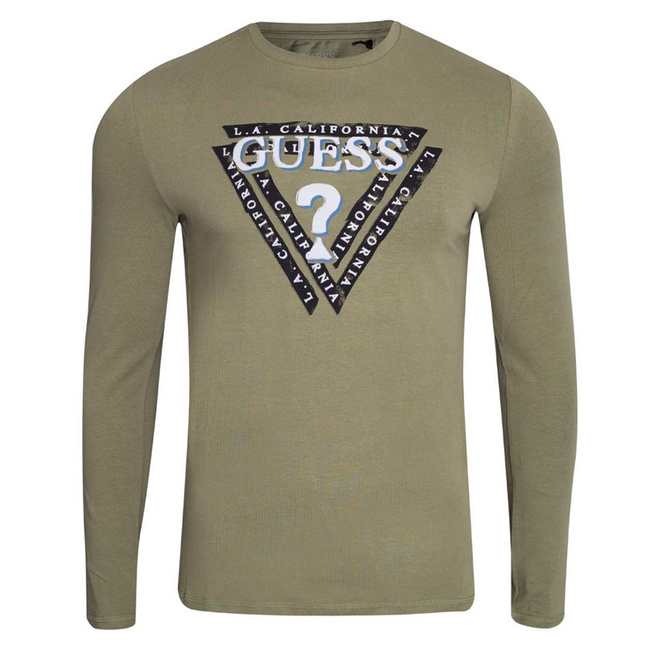 Longsleeve GUESS Jasin M2BI55 J1314 Zielony