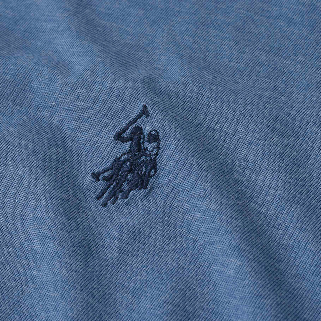 Longsleeve U.S. POLO ASSN. 11C022 98826 Niebieski