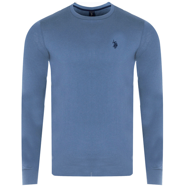 Longsleeve U.S. POLO ASSN. 11C022 98826 Niebieski