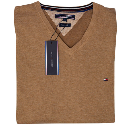 SWETER TOMMY HILFIGER PLAITED SILK MW0MW00188
