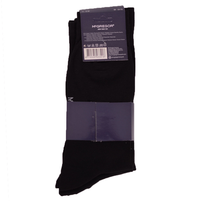 Skarpety do Garnituru McGregor Sock 3-PACK Czarne