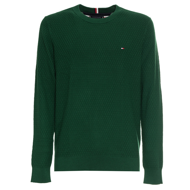 Sweter TOMMY HILFIGER Cross Structure MW0MW29035