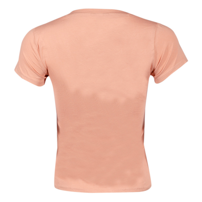 T-Shirt Damski GUESS Logo W1Y97 JA911 Różowy