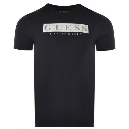 T-Shirt Męski GUESS Logo M2BI75 K9RM3 Czarny