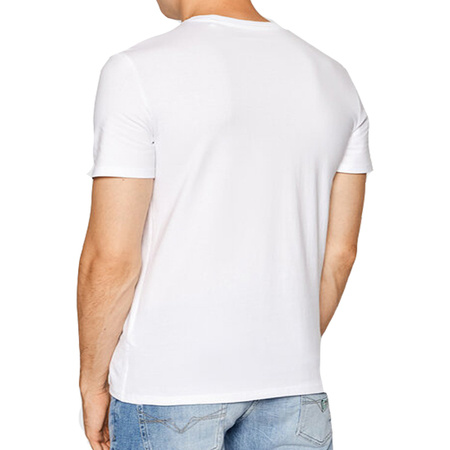 T-Shirt Meski GUESS M1RI37 I3Z11 Bialy Slim Fit