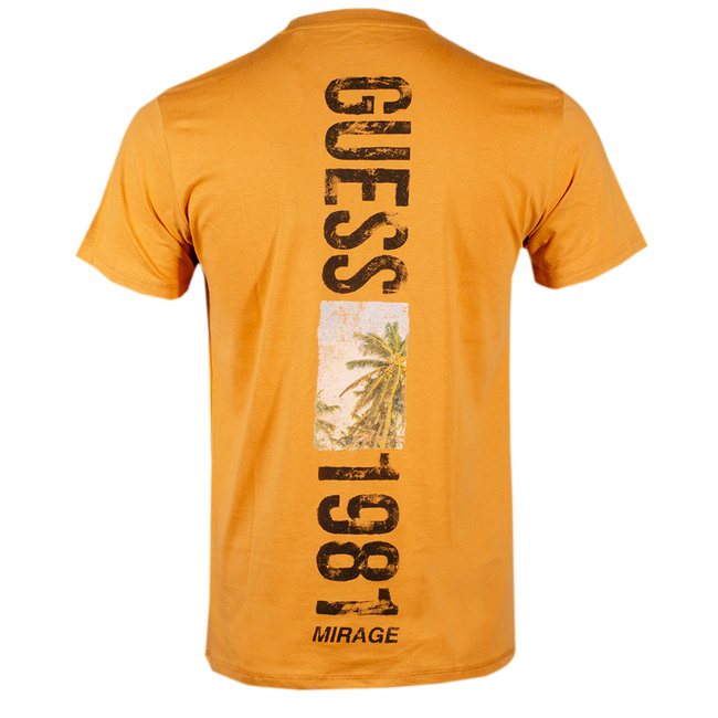 T-Shirt Męski GUESS Mirage M3GI16 I3Z14 Pomarańcz