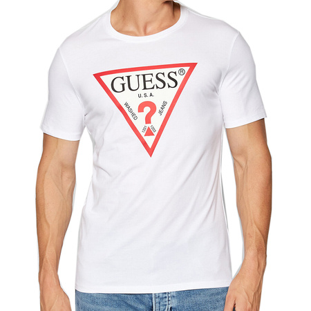 T-Shirt Męski GUESS Orginal M1RI71 I3Z11 Biały