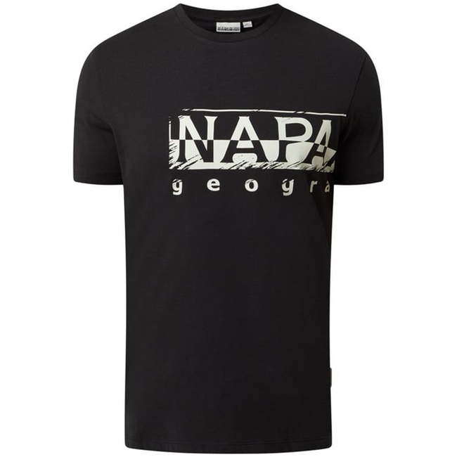 T-Shirt Męski NAPAPIJRI 493494 Czarny