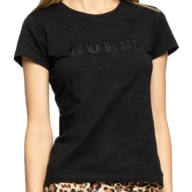 T-shirt Damski GUESS Amice O1GA05 K8HM0 Czarny