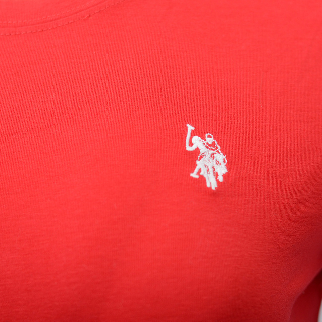 T-shirt Damski U.S. POLO ASSN. 21350806 Czerwony